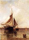 Oyster Boats by Alfred Thompson Bricher